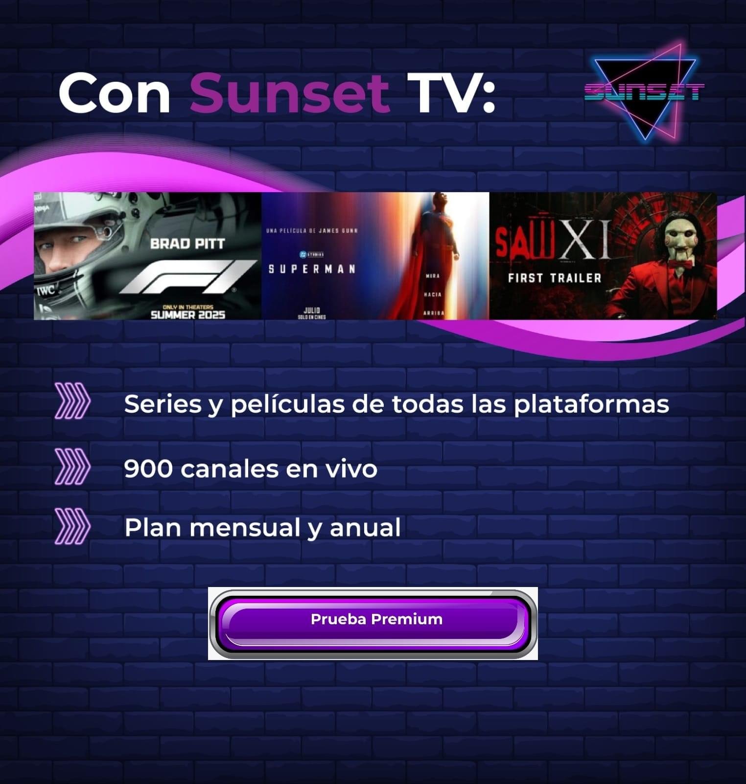 Premium sunset tv